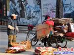春節(jié)過后，紙殼成廢品“主流”