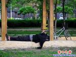 公園石椅=自家炕頭？