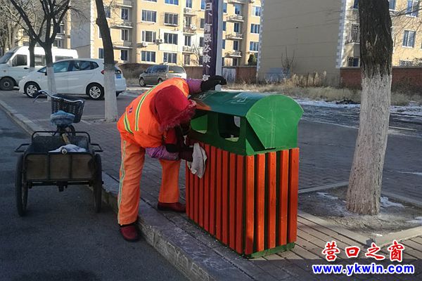 營口：環衛工人辛苦了！