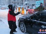 西市場社區：大雪雖冷人有情  我是社區“守護人”