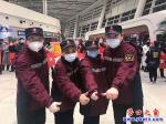 營口市第三批馳援湖北醫療隊昨日出征
