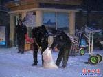 雪中的營口物業人——城南公館物業